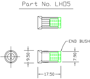 led-holder-for-pcb-mounting